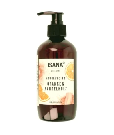 Isana Aromaseife Orange & Sandelholz (Mydło zapachowe pomarańcza & drzewo sandałowe)