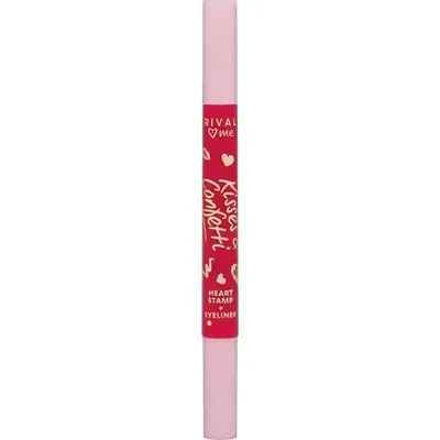 Rival Loves Me Kisses & Confetti, Tattoo Stamp + Eyeliner (Eyeliner ze stemplem)