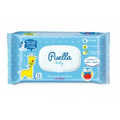 Puella Baby, Chusteczki nawilżane dla dzieci