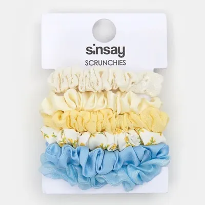 Sinsay Hair Scrunchies (Zestaw gumek do włosów)