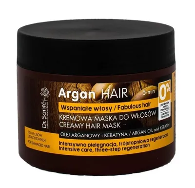 Dr. Sante Argan Hair, Maska do włosów z olejem arganowym i keratyną