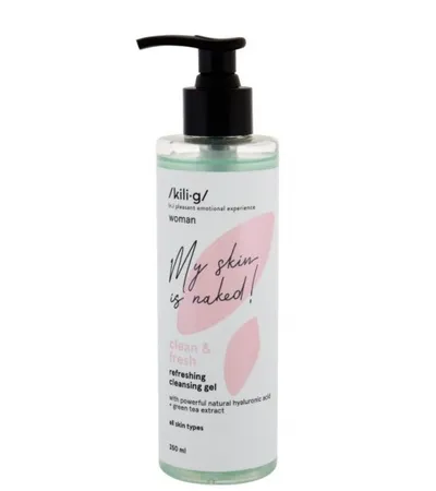 Kili·g My Skin is Naked! Refreshing Cleansing Gel (Odświeżający żel do mycia twarzy)
