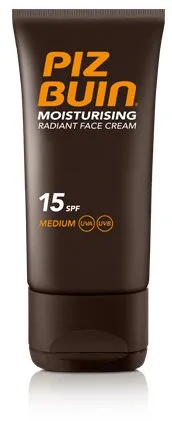 Piz Buin Moisturising Radiant Face Cream SPF 15 (Krem do twarzy - niska ochrona)