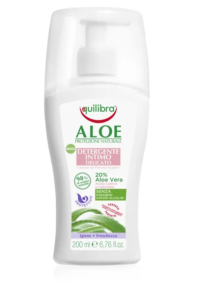 Equilibra Aloe Detergente Intimo Protettivo (Żel aloesowy do higieny intymnej)