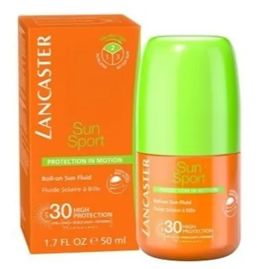Lancaster Sun Sport, Roll On Sun Fluid SPF 30 (Fluid przeciwsłoneczny w kulce)