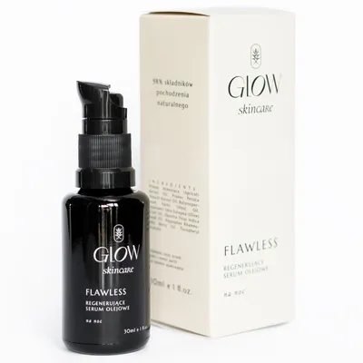 Glow Skincare Regenerujące serum olejowe na noc `Flawless`