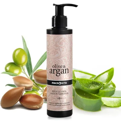 Macrovita Olive & Argan Body Lotion (Rewitalizujące mleczko do ciała)