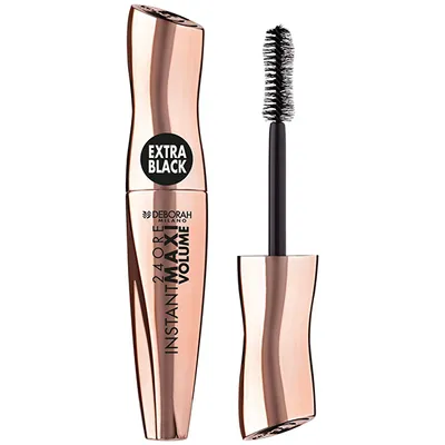 Deborah 24 Ore, Instant Maxi Volume Mascara Extra Black (Tusz do rzęs dodający objętości)