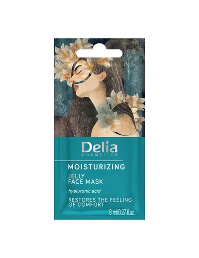 Delia Moisturizing Jelly Face Mask (Nawilżająca masecka do twarzy)