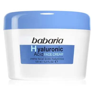 Babaria Natural Cosmetics Hyaluronic Acid Face Cream (Krem głęboko nawilżający do cery suchej i wrażliwej)
