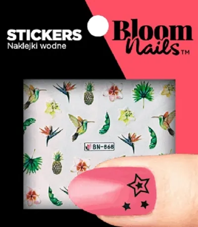 Bloom Nails Nail Stickers (Naklejki wodne)
