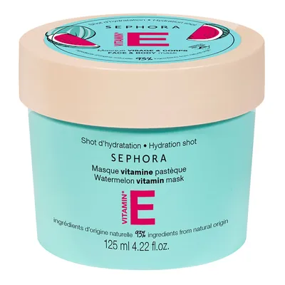 Sephora Collection, Vitami E & Watermelon Vitamin Mask (Witaminowa maska ​​do twarzy i ciała)
