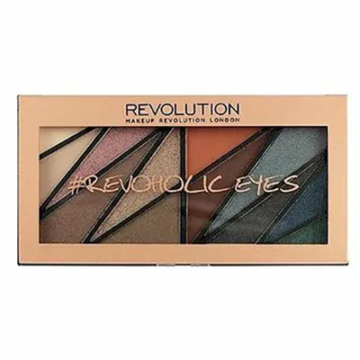 Revolution Beauty (Makeup Revolution) #Revoholic Eyes, Glitter Edit Eyeshadow (Paleta 12 cieni do powiek)