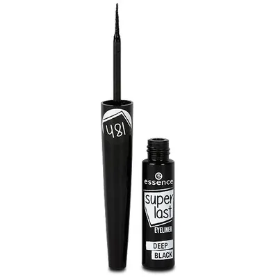 Essence Superlast Deep Black Eyeliner (Eyeliner w płynie)