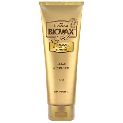 L'biotica Biovax Gold, Intensywnie regenerujący szampon do włosów