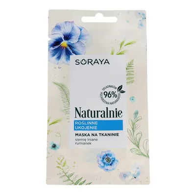 Soraya Naturalnie, Maska na tkaninie `Roślinne ukojenie`