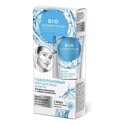 Fitokosmetik Bio Cosmetolog Professional, Hialuronowy krem na dzień `Aktywne odmładzanie `