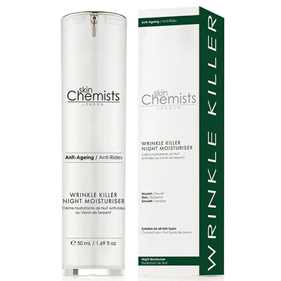 SkinChemists Wrinkle Killer Night Moisturiser (Krem przeciwzmarszczkowy na noc)