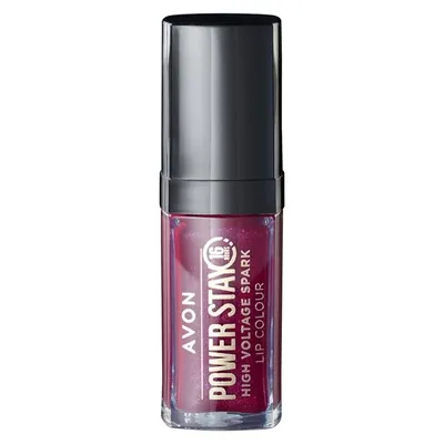 Avon Powerstay 16H High Voltage Spark Lip Colour (Lśniąca szminka w płynie)