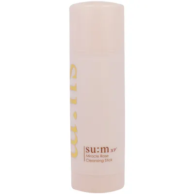 Su:m 37 Miracle Rose, Cleansing Stick (Mydło w sztyfcie z płatkami damasceńskiej róży)