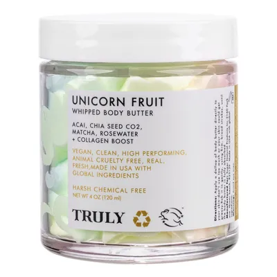 Truly Unicorn Fruit Whipped Body Butter (Kremowe masło do ciała w kolorze tęczy)