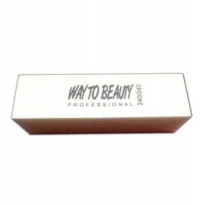 Way To Beauty Professional, Polishing Block 240/240 (Blok polerski)