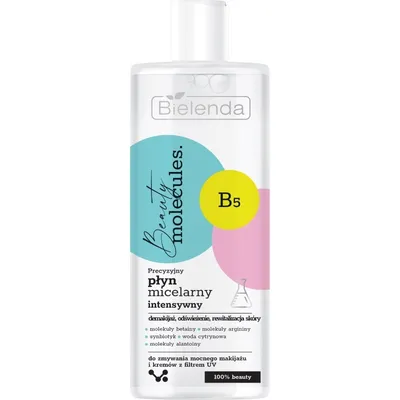 Bielenda Beauty Molecules, B5, Precyzyjny płyn micelarny intensywny