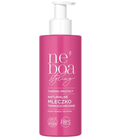 Neboa Thermo Protect, Naturalne mleczko termoochronne do włosów