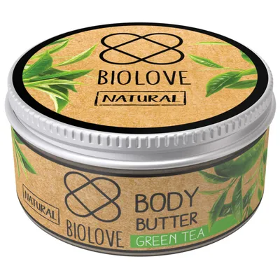 Biolove Green Tea, Body Butter (Masło do ciała `Zielona herbata`)