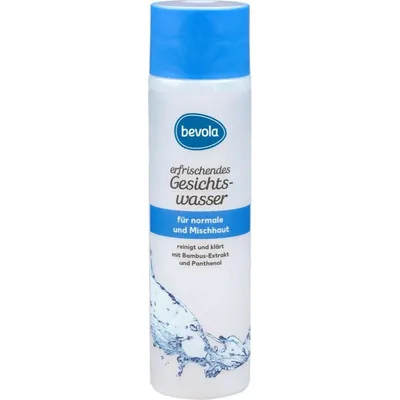 Bevola Refreshing Face Toner for Normal and Combination Skin with Bamboo Extract and Panthenol (Odświeżający tonik dla normalnej i mieszanej cery)