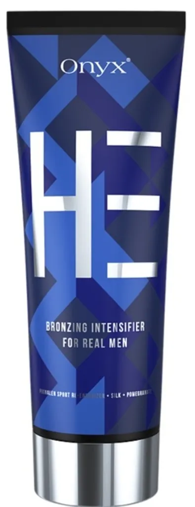 Onyx He, Bronzing Intensifier for Real Man (Przyspieszacz brązujący dla mężczyzn do opalania w solarium)