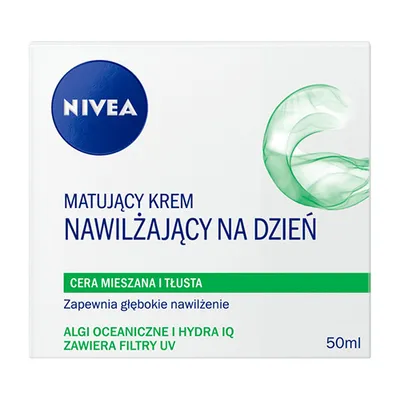 Nivea Matujący krem nawilżający na dzień do cery tłustej oraz mieszanej (nowa wersja)
