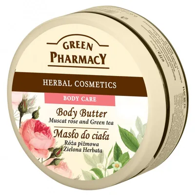 Green Pharmacy Masło do ciała `Róża piżmowa i zielona herbata`