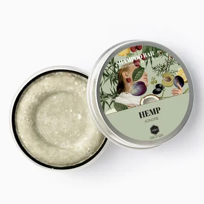 Herbs & Hydro Hemp Bar Shampoo (Szampon w kostce `Konopie`)