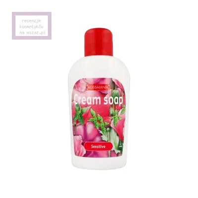 Rossmann Sensitive, Cream Soap (Mydło w płynie)
