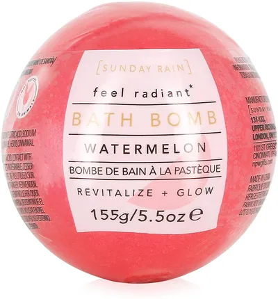 Sunday Rain Bath Bomb Watermelon (Kula do kąpieli o zapachu arbuzowym)