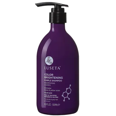 Luseta Beauty Color Brightening Purple Shampoo (Szampon fioletowy do włosów siwych i rozjaśnianych)
