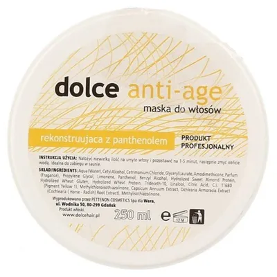 Pettenon Cosmetici Dolce Anti-Age (Maska przeciwstarzeniowa z panthenolem)