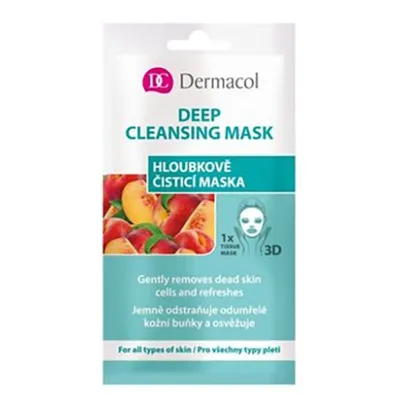 Dermacol Deep Cleansing Mask 3D (Głęboko oczyszczająca maseczka do twarzy na tkaninie)