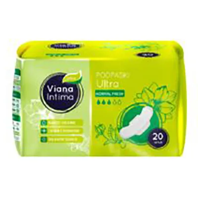 Viana Intima Ultra Normal Fresh, Podpaski higieniczne