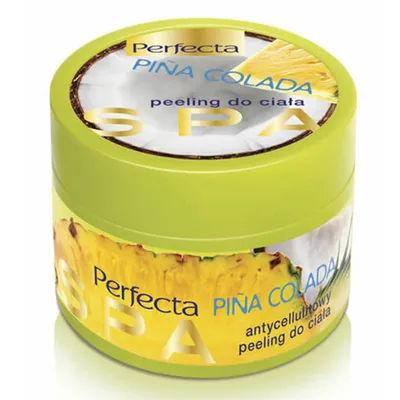 Perfecta SPA, Antycellulitowy cukrowy peeling do ciała `Pina Colada`