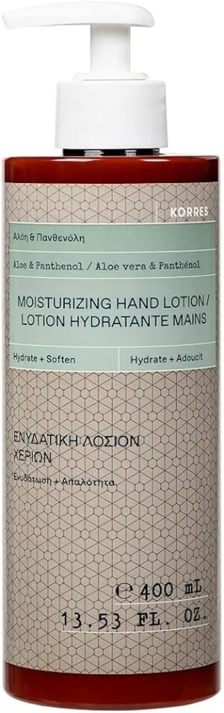 Korres Aloe & Panthenol, Moisturizing Hand Lotion (Balsam do rąk z aloesem i pantenolem)