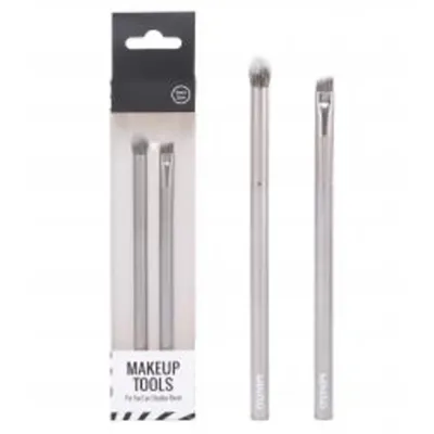 Miniso Japan Makeup Tools, Pro Fine Eye Shadow Brush 2 pack (Pędzle do makijażu oczu)