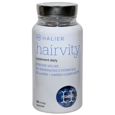 Halier Hairvity, Zdrowe włosy od wewnątrz z formułą Kolagen + Amino-Complex