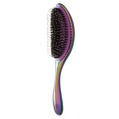 Olivia Garden Aurora Violet Brush (Szczotka do włosów z włosiem dzika do każdego rodzaju włosów)