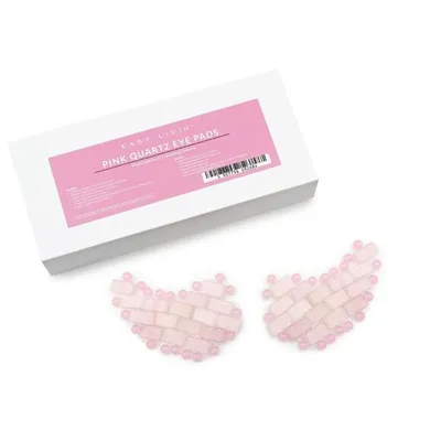 Easy Livin' Pink Quartz Eye Pads (Chłodzące płatki pod oczy z kwarcu różowego)