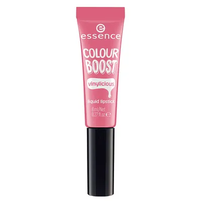 Essence Colour Boost, Vinylicious Liquid Lipstick (Winylowa płynna pomadka)