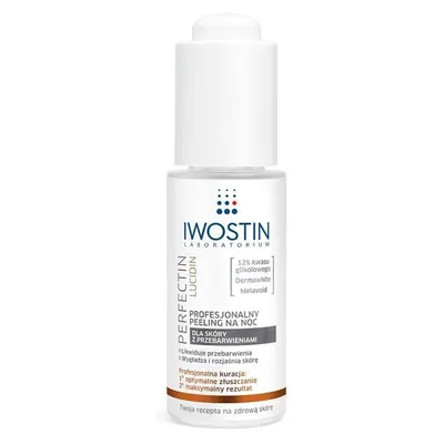 Iwostin Perfectin Lucidin, Profesjonalny peeling na noc dla skóry z przebarwieniami