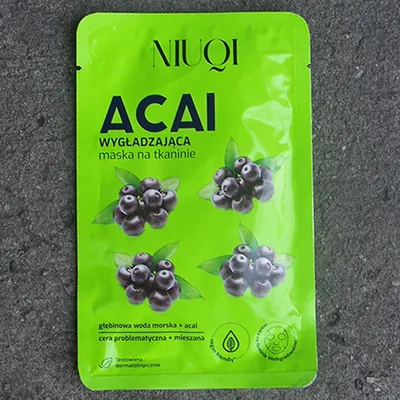 Niuqi Wygładzająca maska na tkaninie `Acai`