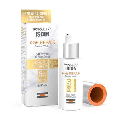Isdin Isdinceutics Fotoultra, Age Repair Triple Action Anti-Photoaging Cream SPF 50 (Krem przeciwsłoneczny o potrójnym działaniu SPF50)